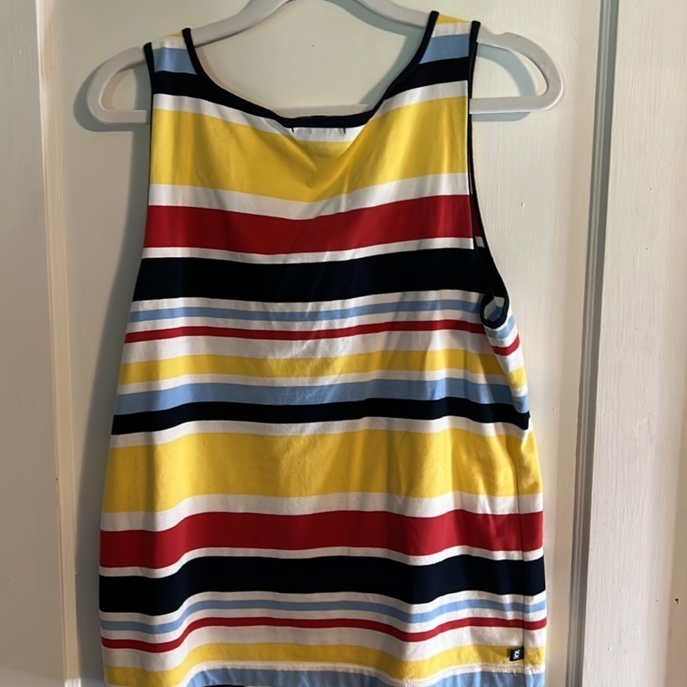 EUC Chaps Denim Tank Top Size Large - Picture 4 of 4
